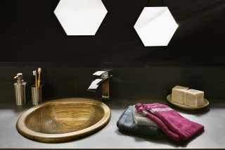 L’originalité de la vasque en bois avec NaturÔbois
