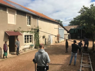 Ma ferme dans un film