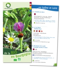 Sortie de la nouvelle édition des Chemins de la Bio en Bourgogne