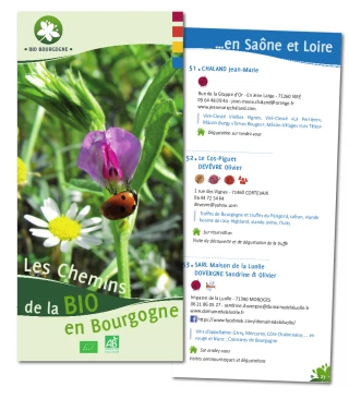 Sortie de la nouvelle édition des Chemins de la Bio en Bourgogne