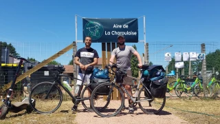 La nouvelle aire de services et de loisirs de la Voie Verte