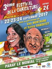 Paray-le-Monial accueille le troisième festival de la caricature les 22, 23 et 24 septembre