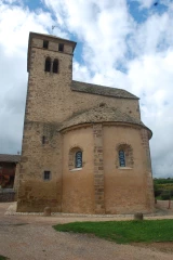 Saint Vincent veille sur le village de Sologny