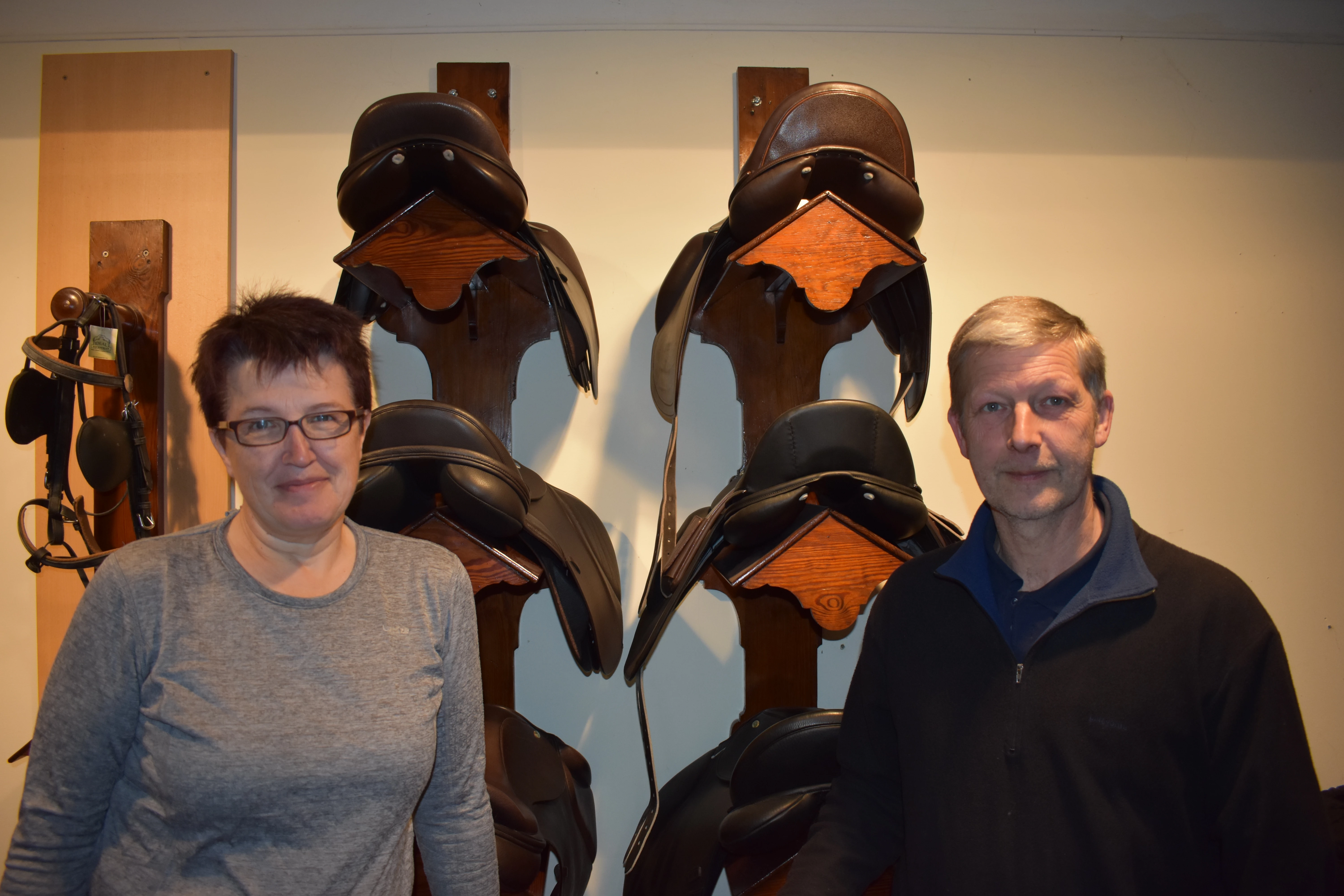 L'art de la sellerie avec Isabelle et Patrick Delameilleure