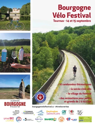La petite reine célébrée à Tournus lors du Bourgogne Vélo Festival