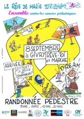 Marcher pour la bonne cause avec Le Rêve de Marie à Givry