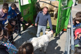 Le comité agricole de Toulon-sur-Arroux soigne les écoliers !