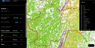 L’agriculture détaillée depuis le ciel
