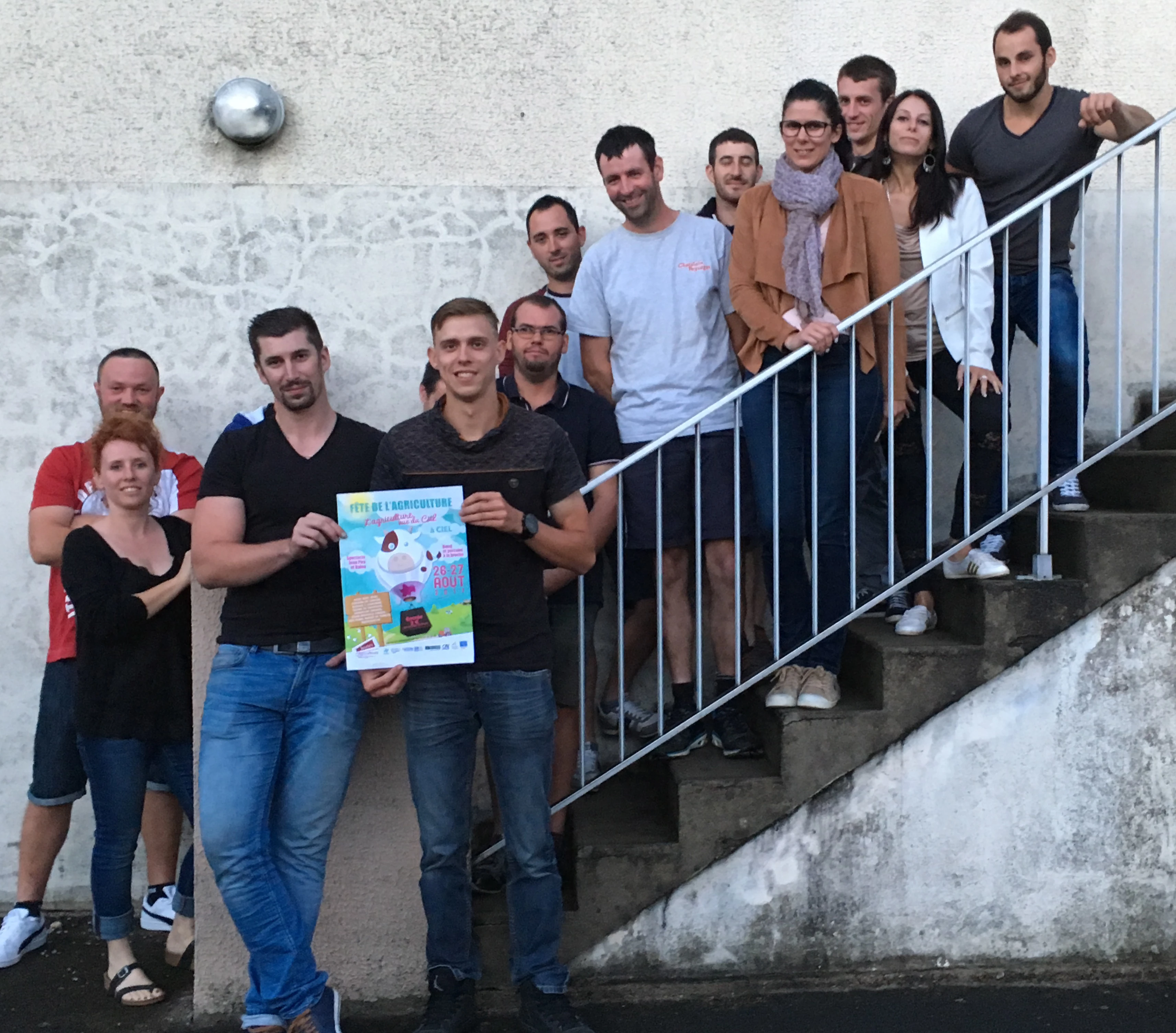 Les Jeunes se mobilisent pour la Fête de l'Agriculture de Saône-et-Loire... à Ciel