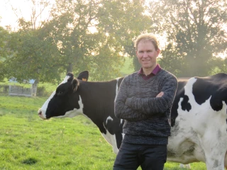 Le nouveau président de l'OS Prim'Holstein Stépane Vernay campe les enjeux de la race