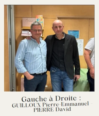 Emmanuel Guilloux succède à David Pierre à la Société d’agriculture de Charolles