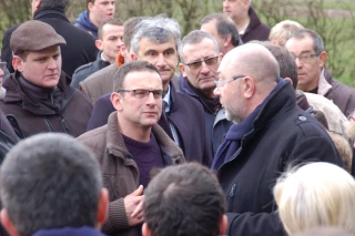Le ministre Stéphane Travert était ce samedi en Saône-et-Loire...