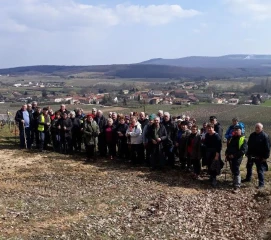 Nos randonneurs sont passés par Saint-Gengoux-de-Scissé...