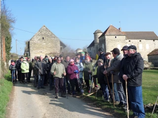 La dernière randonnée des Anciens avait lieu à Saint-Micaud, une bonne marche dans la bonne humeur