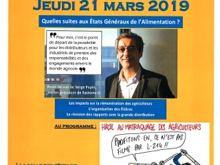 Le programme de l’assemblée générale le 21 mars prochain à Saint-Sernin-du-Bois