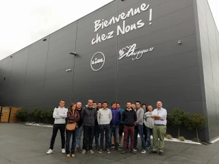 JA de Saône-et-Loire Visite de travail au Lidl Montchanin