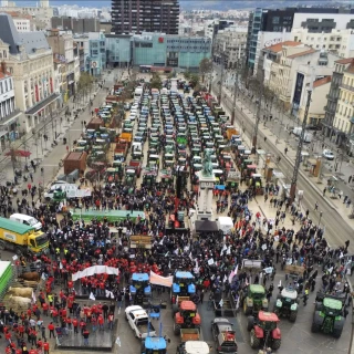 Une armée d’agriculteurs à Clermont-Ferrand et à Lyon