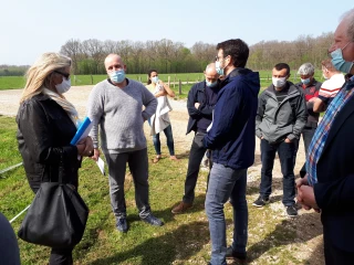 Rencontre autour notamment des histoires d’eau