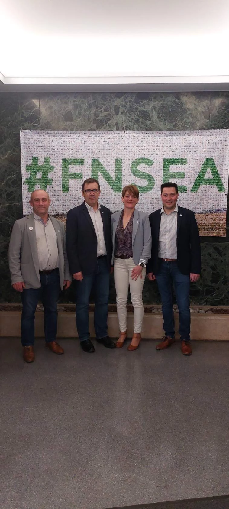 Le nouveau bureau de la FNSEA