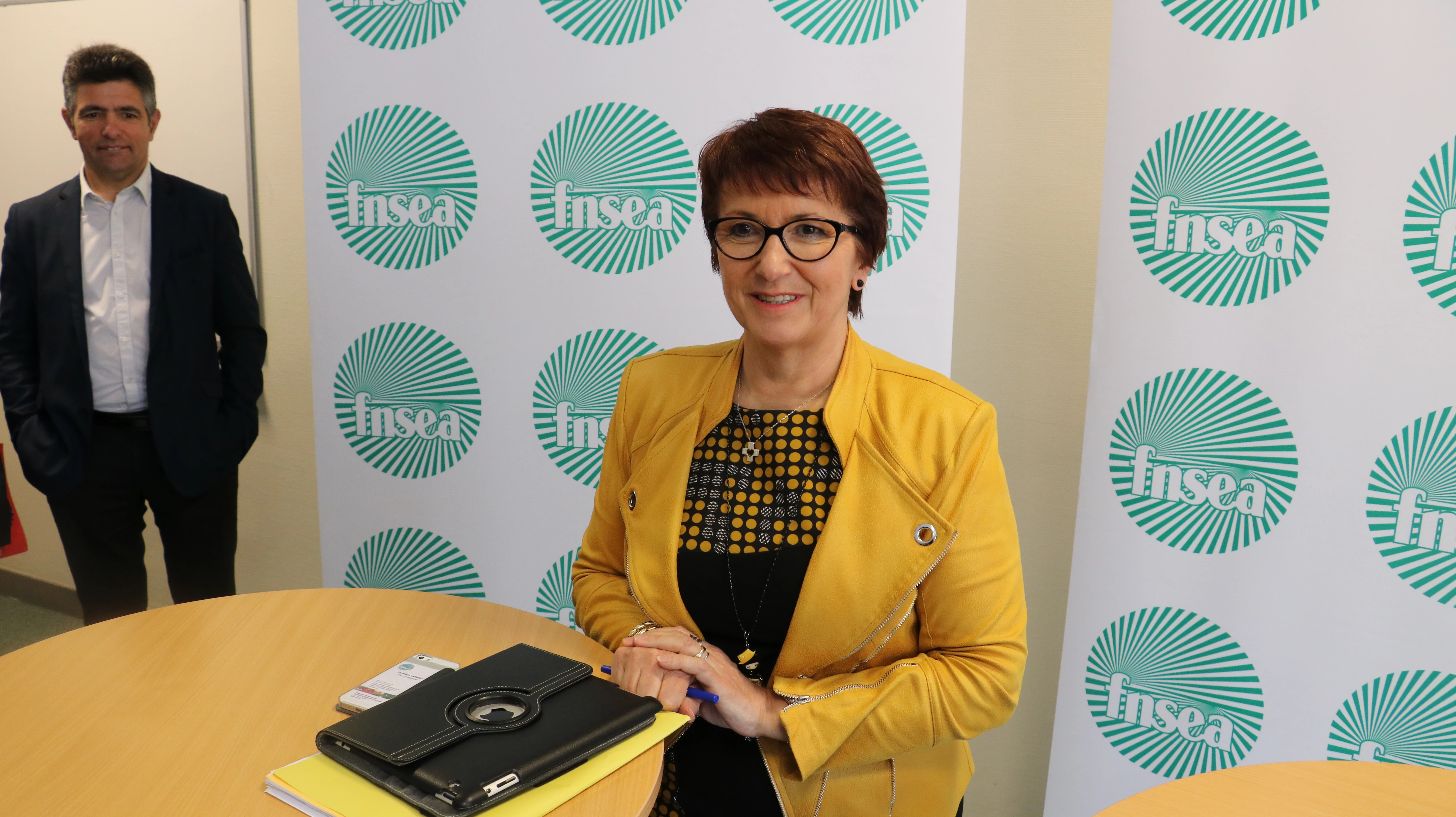 Pour Christiane Lambert, présidente de la FNSEA, « Voter, c’est participer au débat » redit-elle à propos des élections aux Chambres d’agriculture