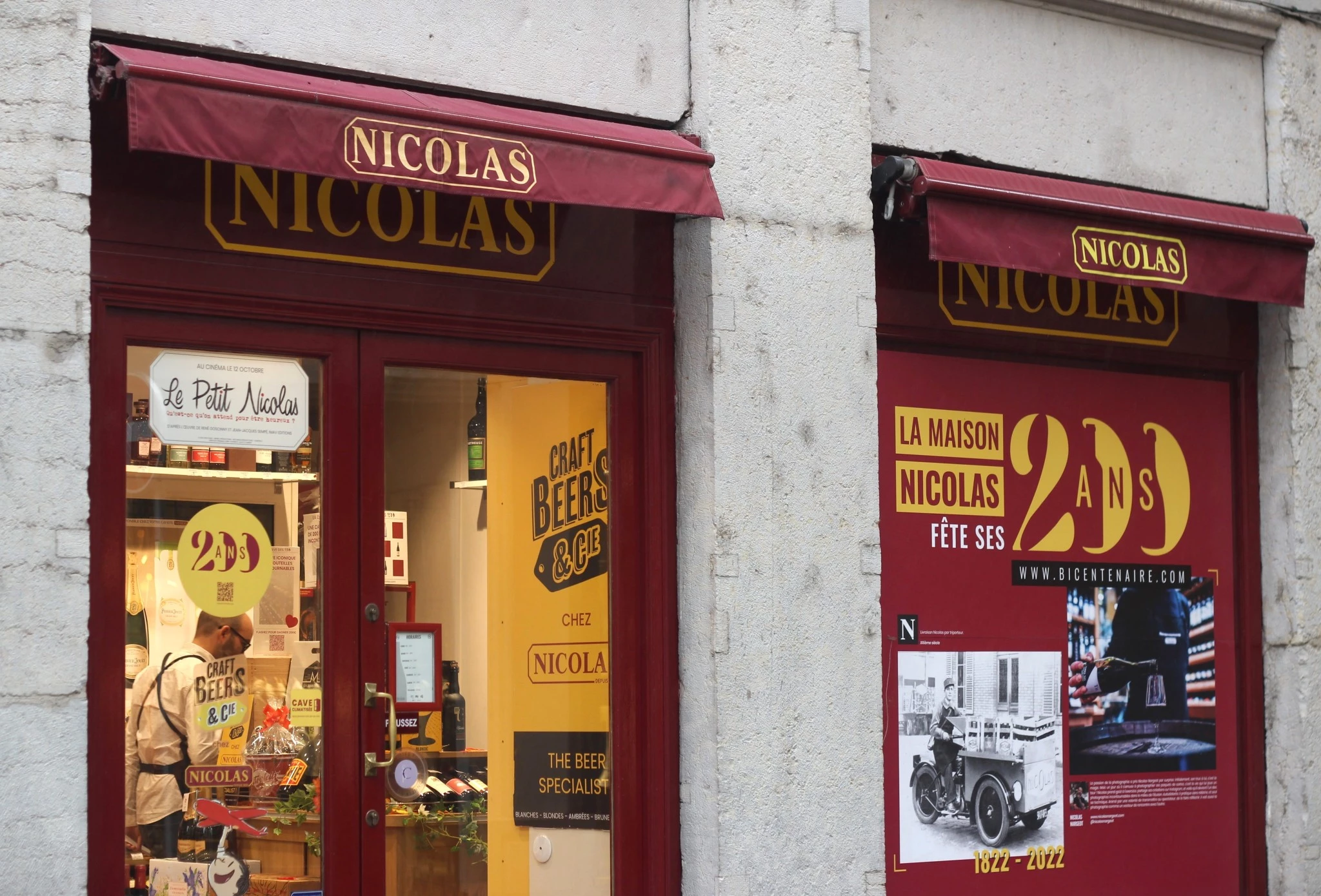 Nicolas, véritable mastodonte de la vente de vins