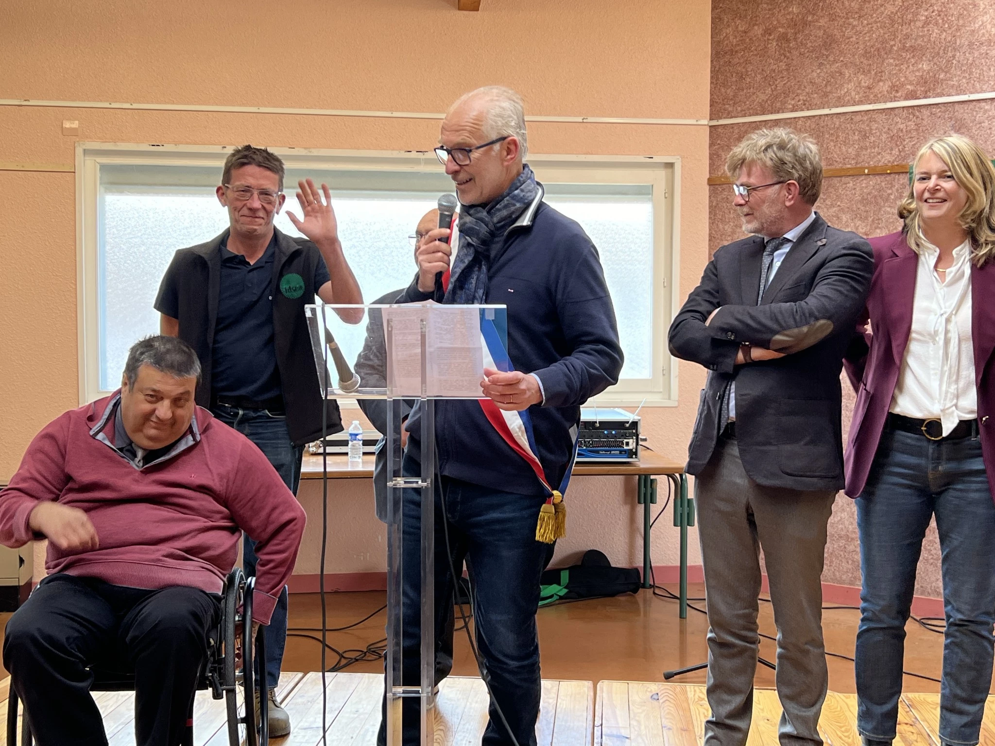 Les politiques en campagne 