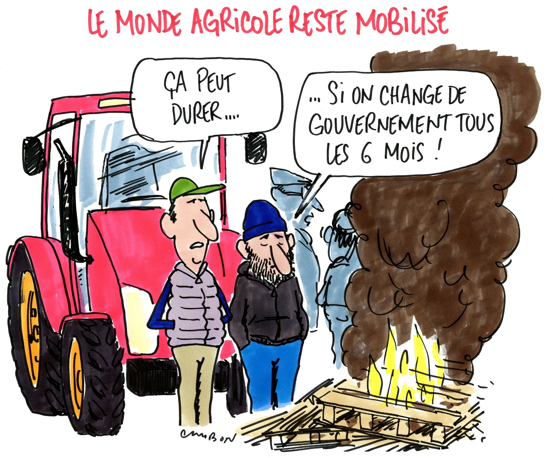 Décembre / Le gouvernement démissionne (encore)