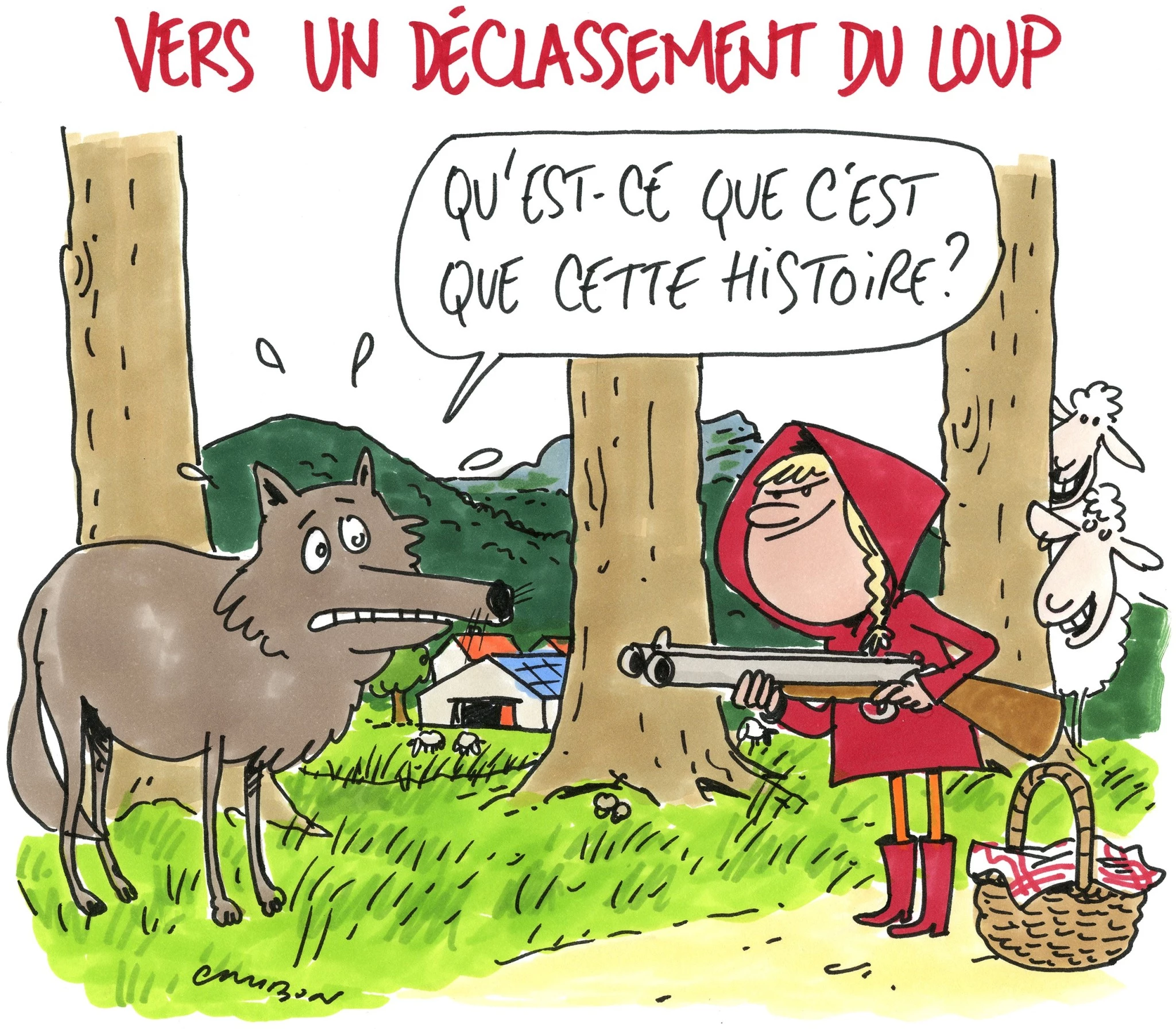 Octobre / Feu vert pour le déclassement du loup