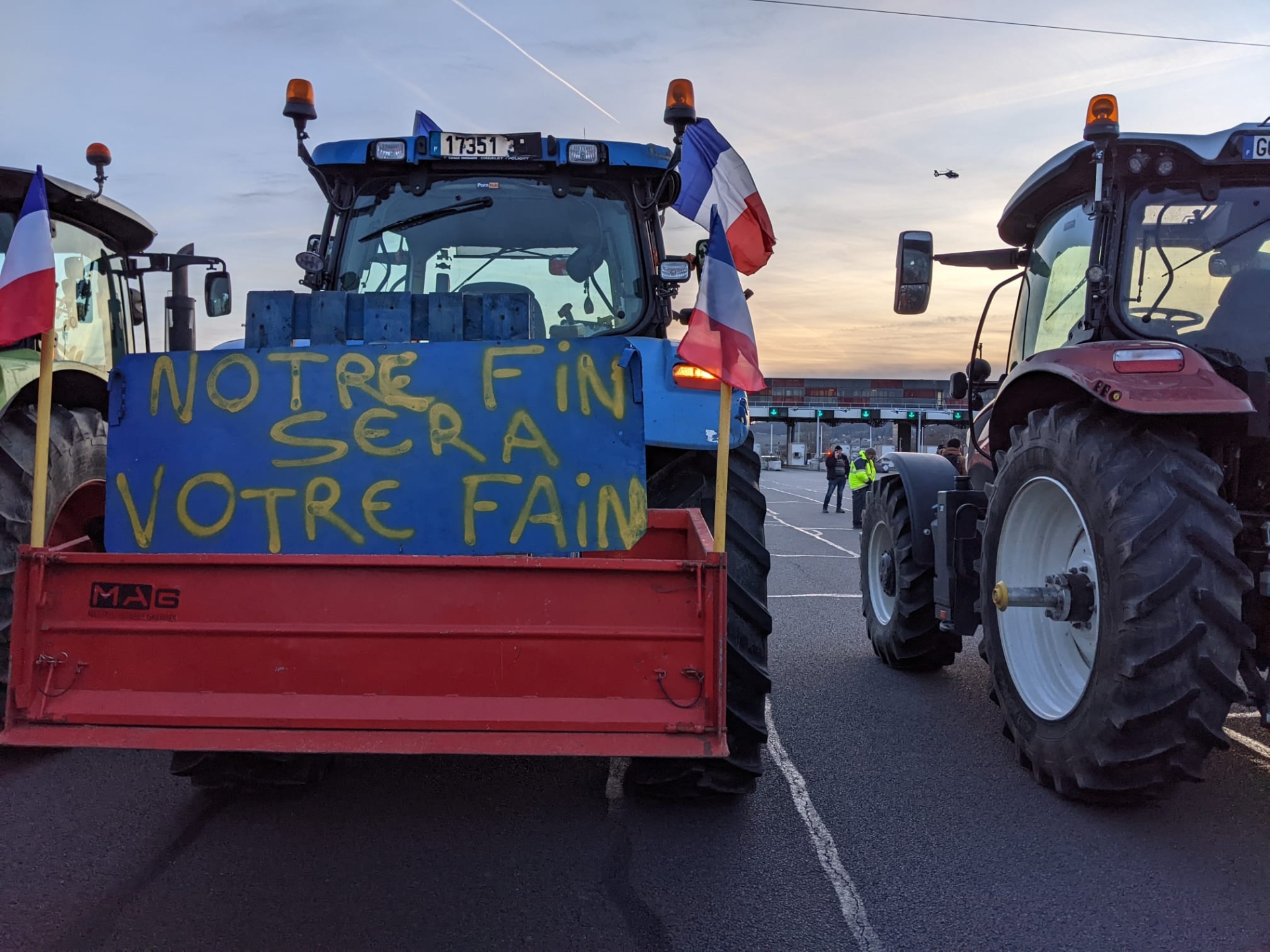 Lyon paralysé par les agriculteurs sous pression