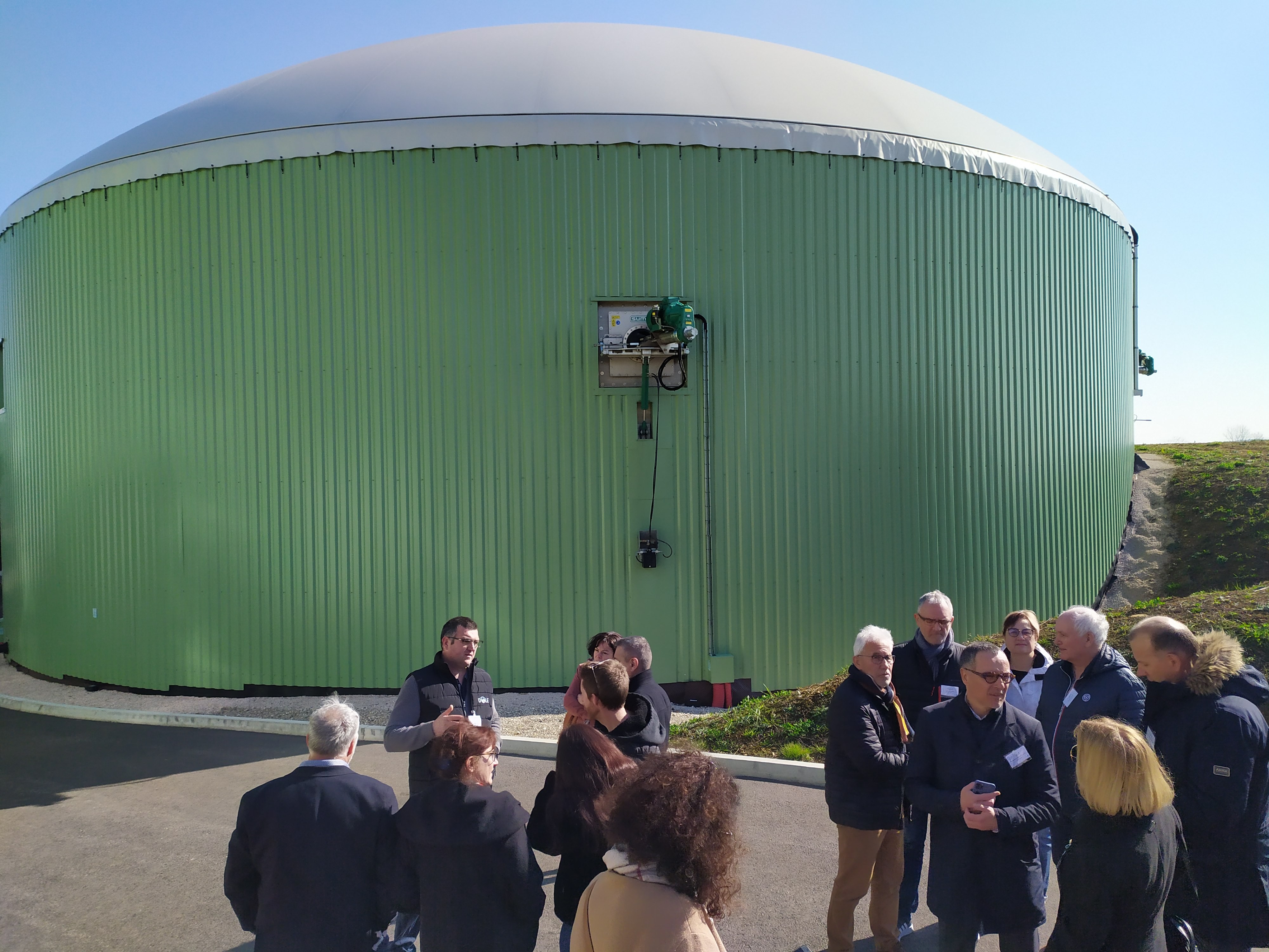 Inauguration de Dole Biogaz