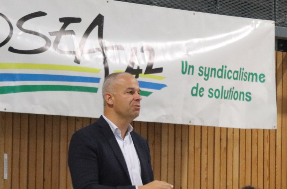 Arnaud Rousseau, nouveau président de la FNSEA