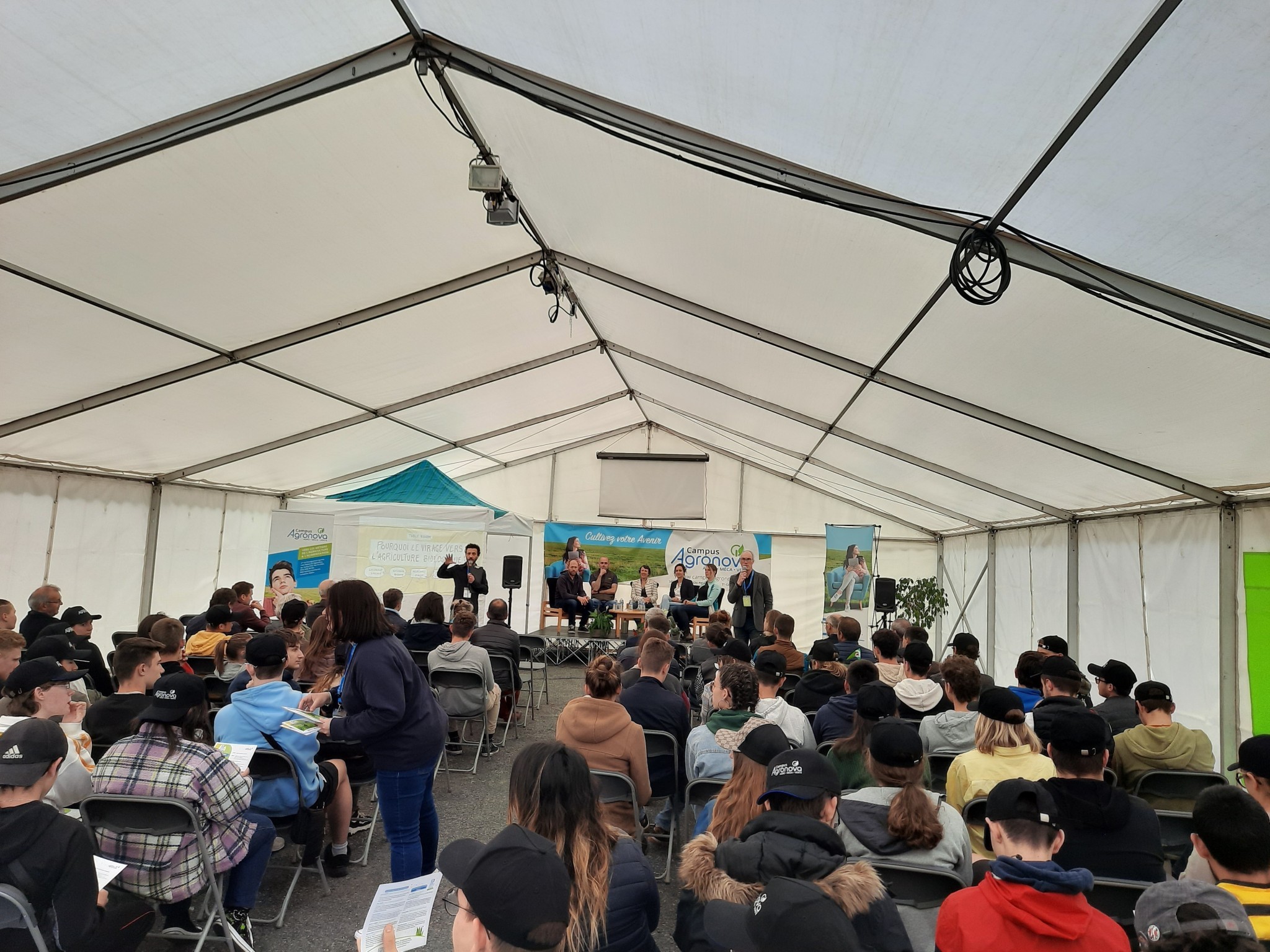 Campus agronova : dix ans d’agriculture biologique